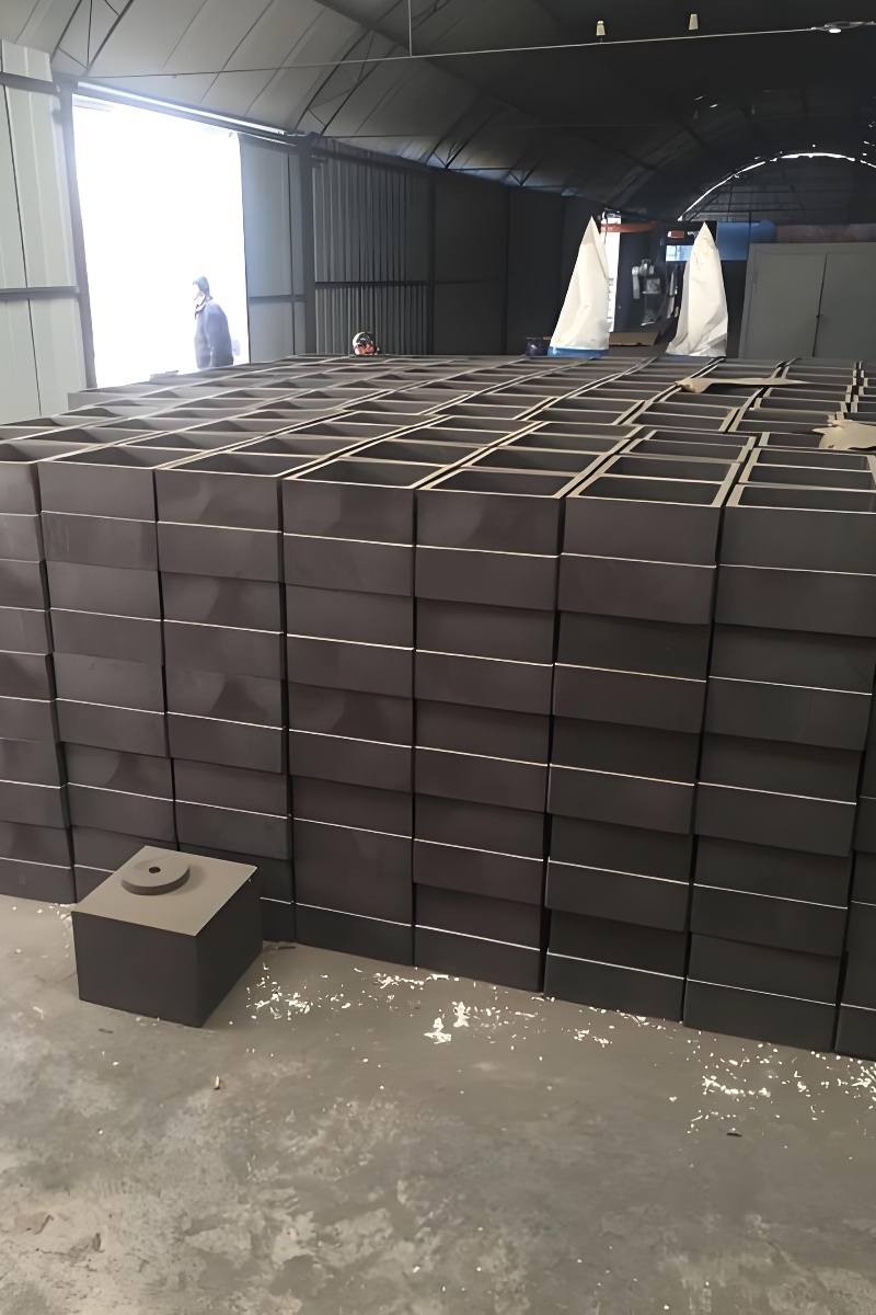 Blast furnace charcoal brick