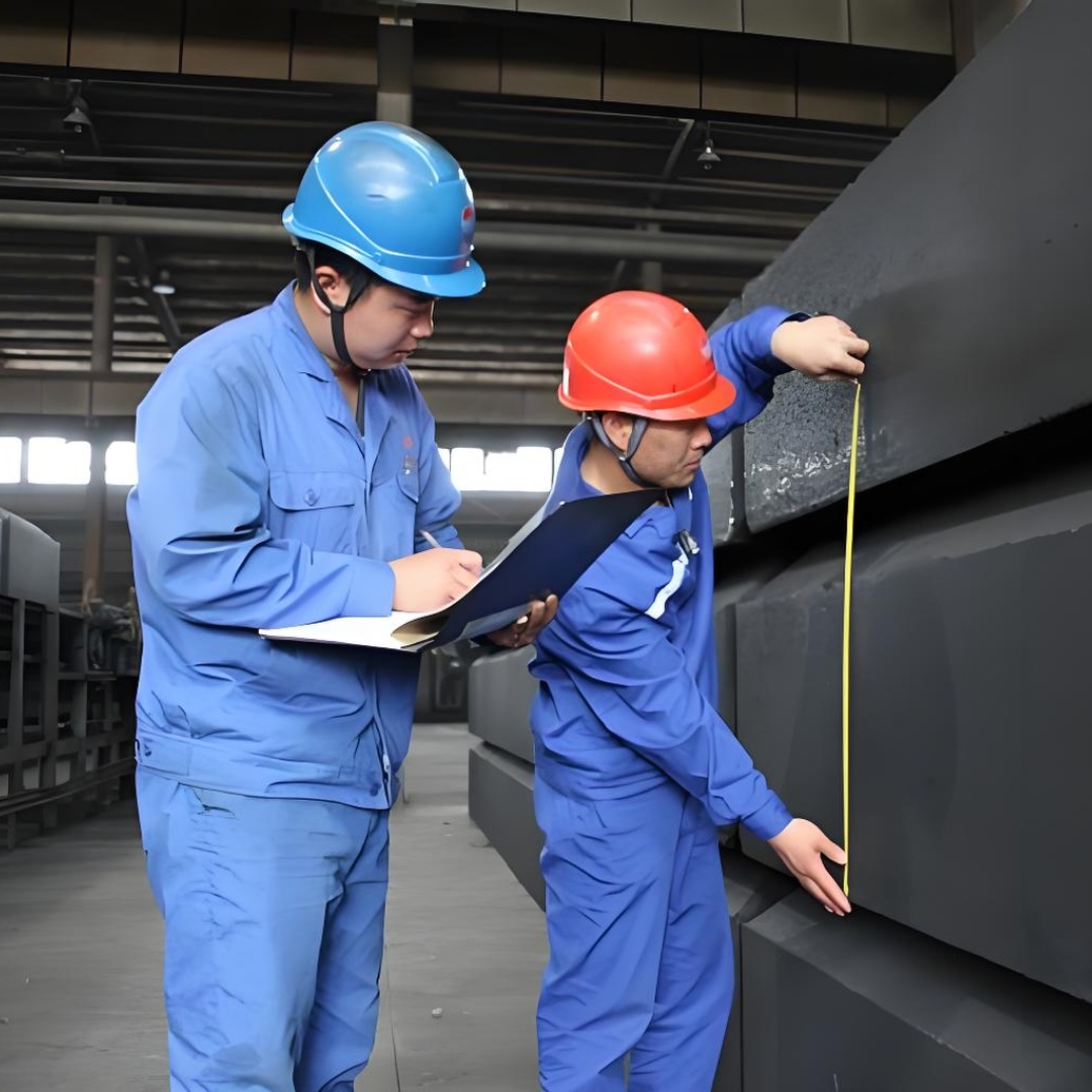 Sales and support team for carbon bricks, aluminum cathodes, and special graphite in steelmaking.